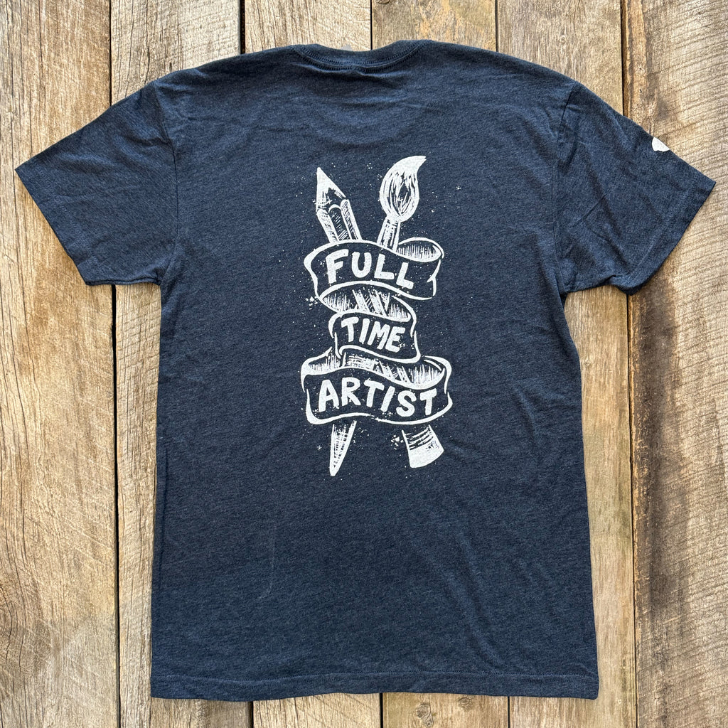 Full Time Artist Ribbon T-Shirt