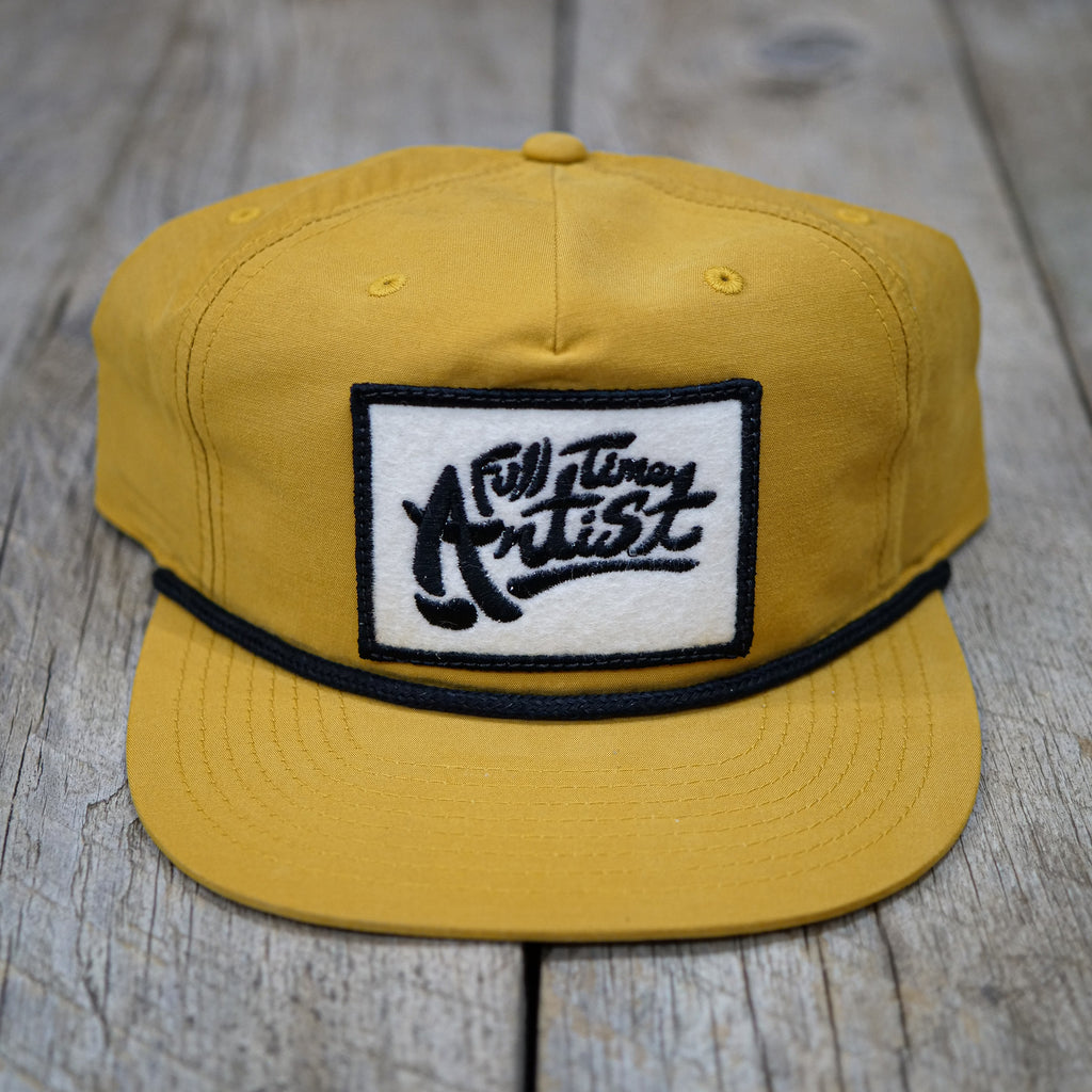 Full Time Artist Yellow "Surf" Hat